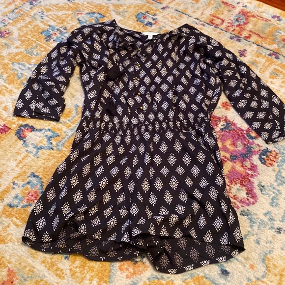 Garnet Hill Reno Draped Romper - Picture 1 of 5